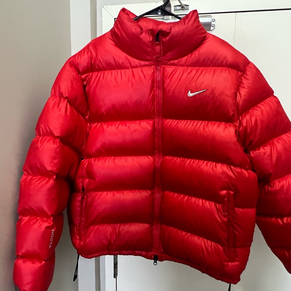 Nike NOCTA Red Puffer Jacket
